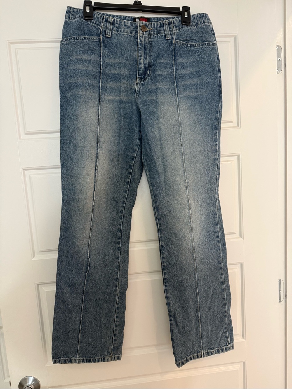 Women’s Boot Cut Jeans in Light Blue Denim